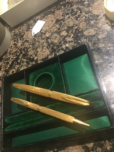 Waterman moire gold - waterman, plated
