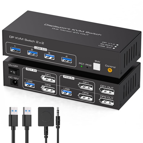 Tjcxele displayport switch - switch, kvm