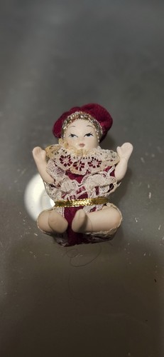Bambola vintage ceramica - bambola,