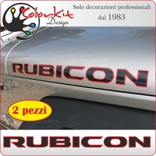 Scritte adesive rubicon - ,