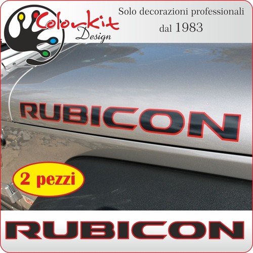 Scritte adesive rubicon - ,