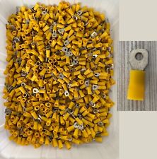 Capocorda a occhiello preisolato giallo diametro 4 mm