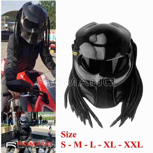 Maschera casco bici predator - maschera,