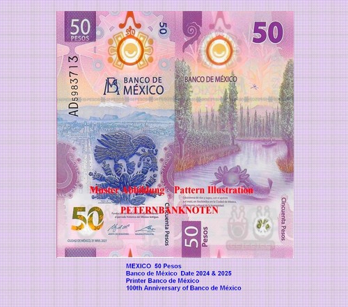 Messico 2022 pesos - messico, 50
