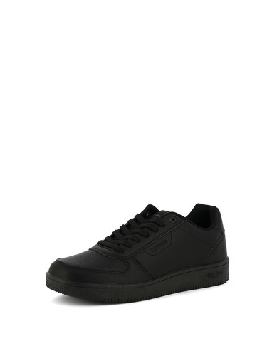 Sneakers stringate uomo nero