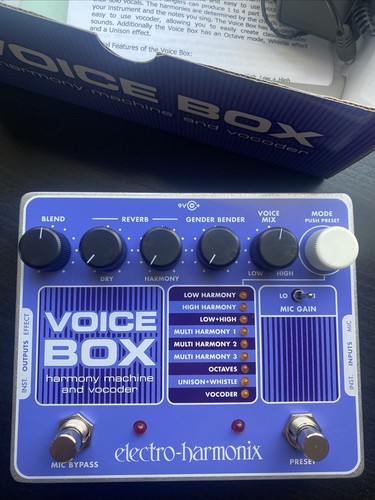 Electro harmonix voice box - electro-harmonix,
