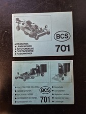 Manuale Ricambi Bcs 701 +