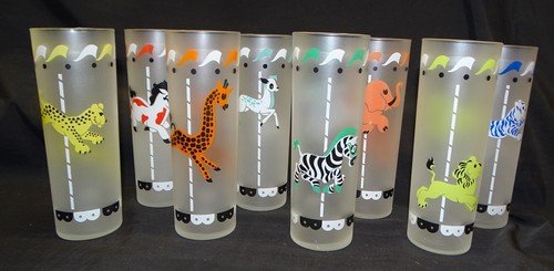 Libbey carousel circus - libbey, di