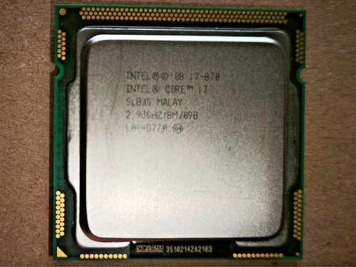Processore intel core 870 - processore,