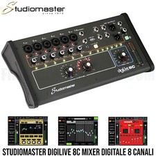 Studiomaster DigiLive 8c Mixer