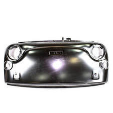 Musetto Frontale lamiera rivestimento muso ant colore nero per Fiat 500 R epoca
