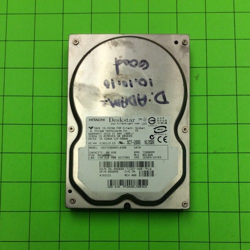 Hitachi hds728080pla380 - pc,