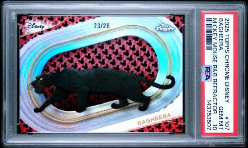 2025 topps chrome - chrome, disney