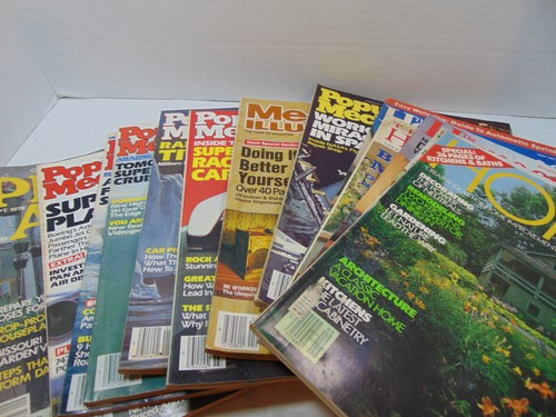 Lot vintage popular - of,