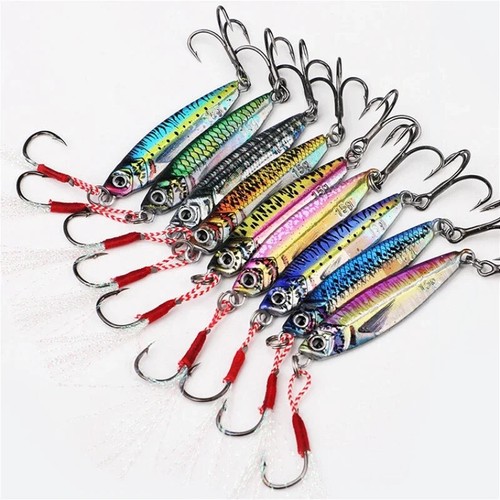 9pcs metal jig jigging - metal,