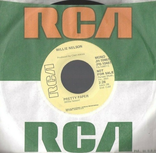 Willie nelson pretty paper - pretty,
