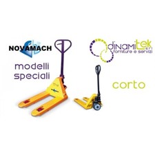 N1-100 TRANSPALLET MANUALE CORTO PORTATA 2500 KG NOVAMACH FORCHE 540 X 1000
