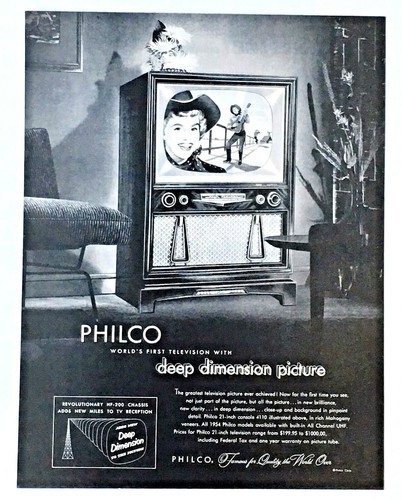 Pubblicità televisiva philco - televisiva,
