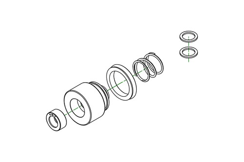 Cnc attuatore frizione - attuatore, Ø30.5