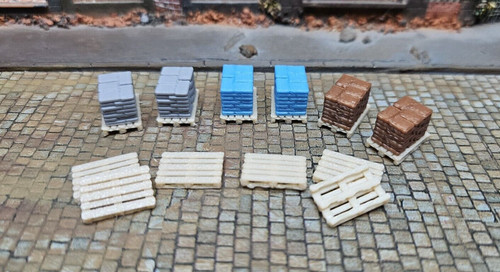 Set sacchi su bancali - 1:87,