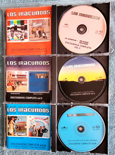 Los iracundos cds lote de - los, 3