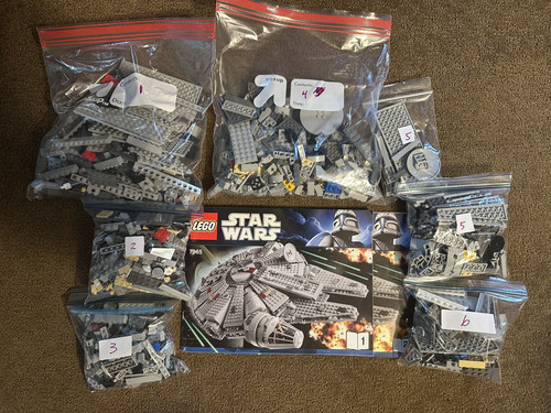 Lego star wars 7965 millennium - star,
