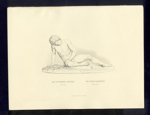 Gladiatore morente scultura - morente,,