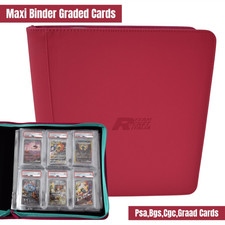 raccoglitore Maxi binder album graded cards 6x pocket psa bgs cgc graad
