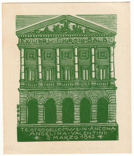 Bruno osimo exlibris für - exlibris,
