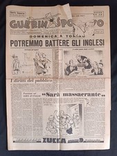 rivista GUERIN SPORTIVO numero 19 anno 1948 - Pozzo e Mazzola