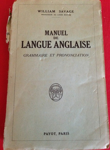 Manuel langue anglaise - manuel, de