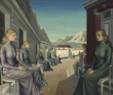 Paul Delvaux: Il villaggio