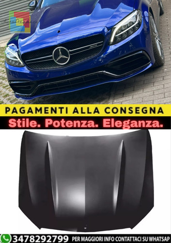 Cofano alluminio look c63 - 🔥cofano,