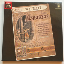 3 LP-Box Verdi NABUCCO Muti EMI 978 Quadrophonie (B416)