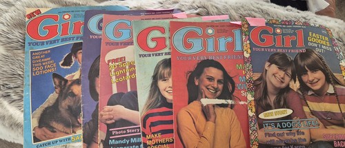 Rare girl magazine vintage - magazine,
