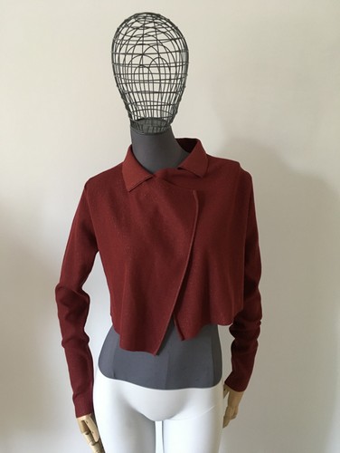 Top sarah pacini bordeaux - top,