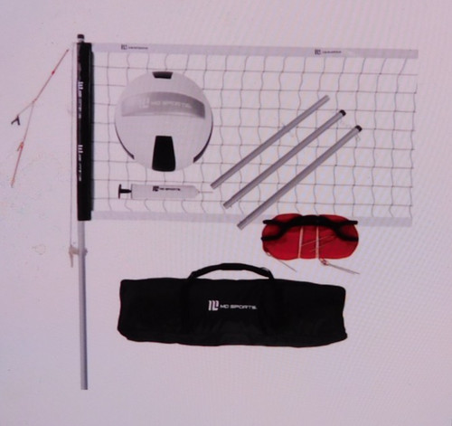 Set rete pallavolo con pali - rete,