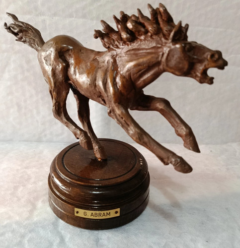 Cavallo bronzo abram - bronzo, g.abram
