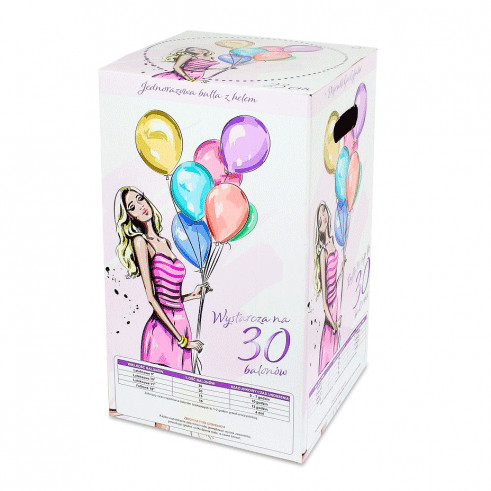 Bombola elio palloncini - da, 30