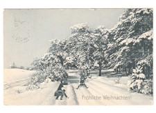 antica cartolina natalizia