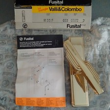 maniglia cremonese fusital valli & valli serie H 38 F ottone lucido