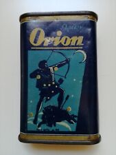 BELLISSIMA SCATOLA DI LATTA POLVERE DA SPARO MARCATA "ORION" DA GRAMMI 100