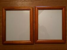 Coppia di Cornici in Legno Portafoto da appoggio e/o da appendere