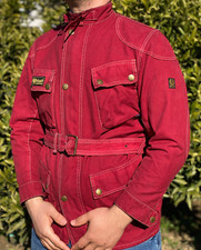 Esclusiva giacca pilota cerata Belstaff "Trialmaster 1948" motociclista taglia 42 XS S