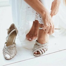 BHLDN Anniel Ilona oro glitter