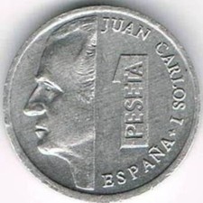 Spagna España Spain Spanien Espagne - 1 peseta - KM 832 - 1989/1999 Monete Coins