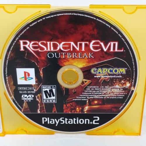 Resident evil outbreak sony - resident,