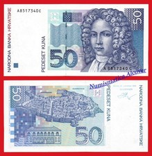 CROACIA CROATIA 50 Kuna 1993