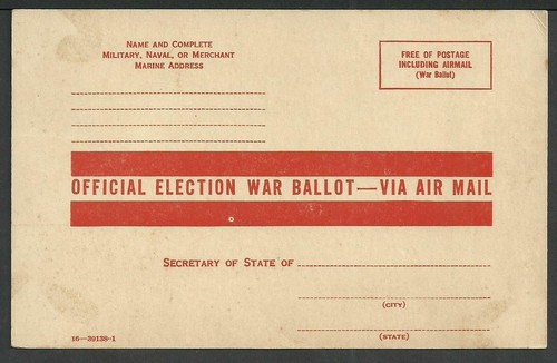 Usa official election war - election,