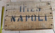 Cassetta  Di Legno  Da Imballaggio Vintage